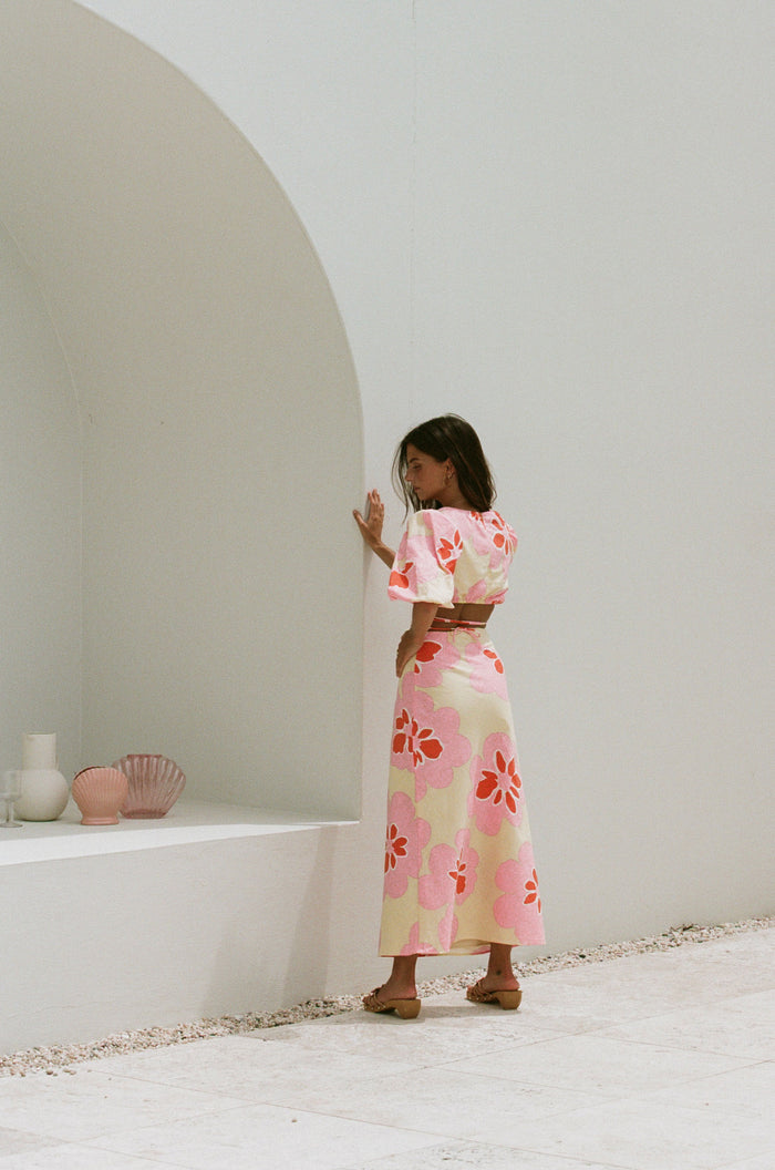 SAMPLE-Jaide Midi Skirt