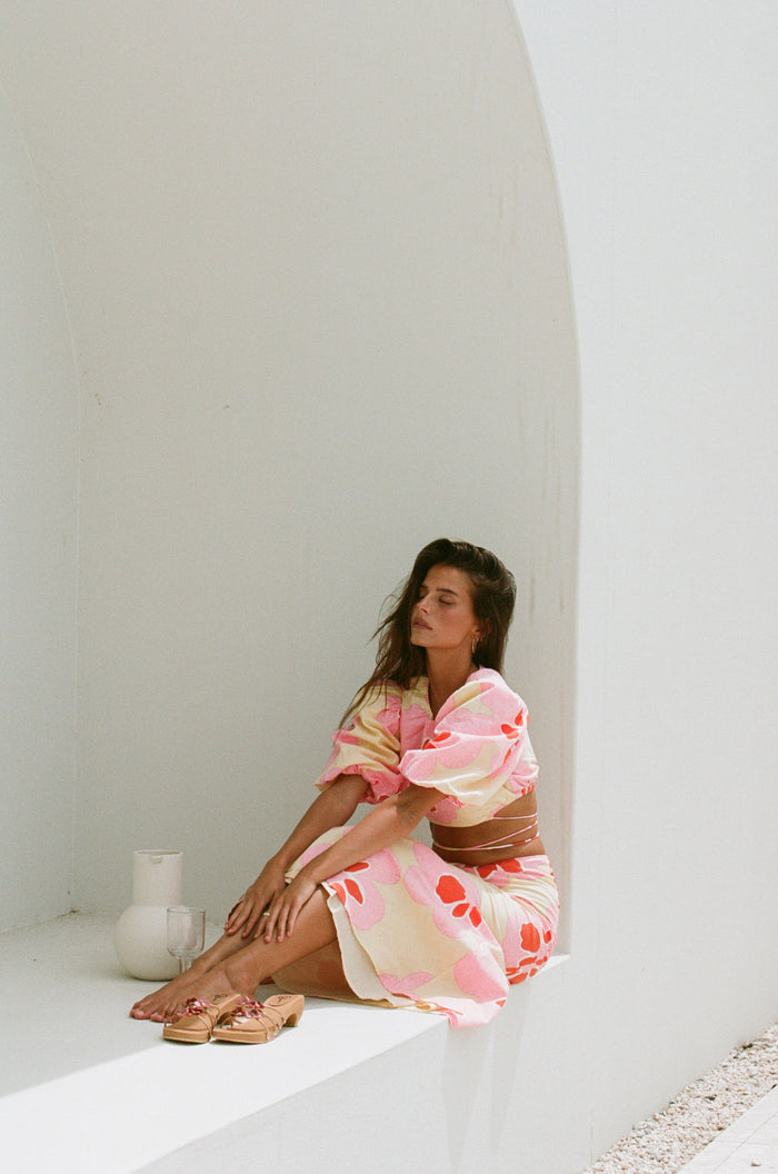 SAMPLE-Jaide Midi Skirt