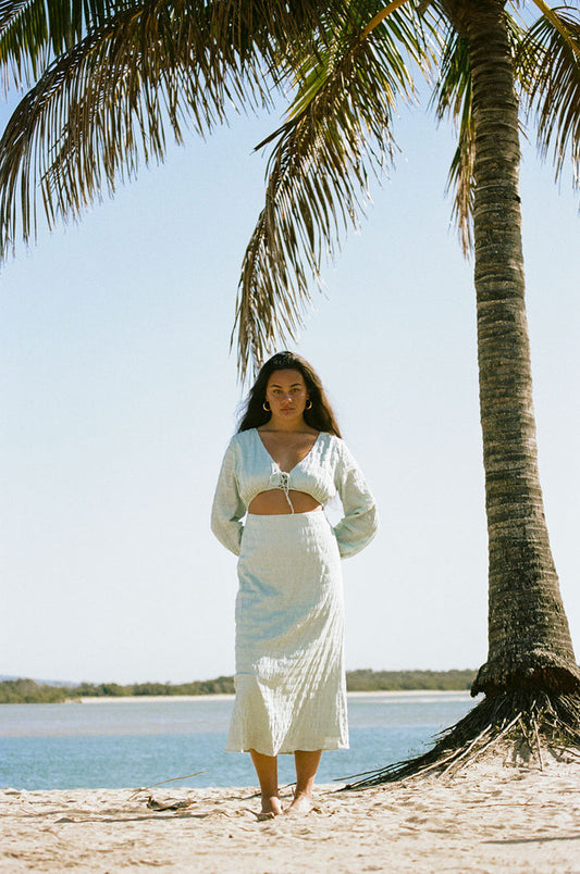 SAMPLE-Lula Midi Dress