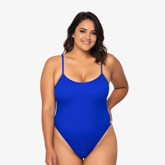 Sapphire X-Back One-Piece Training Swimsuit by Norca - Norca Athletic Swimwear