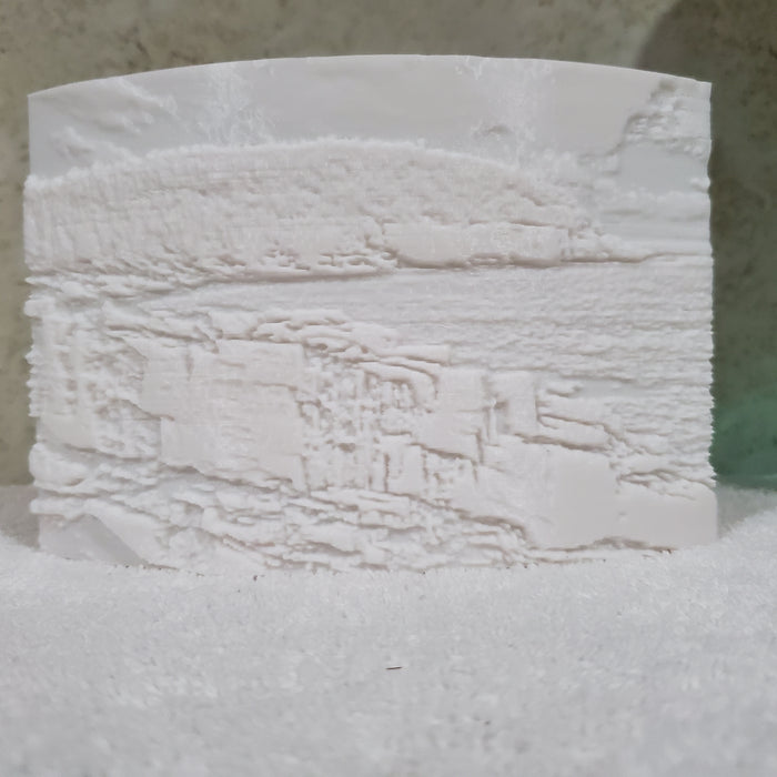 Schoodic Point Handpainted Lithophane Puck Light