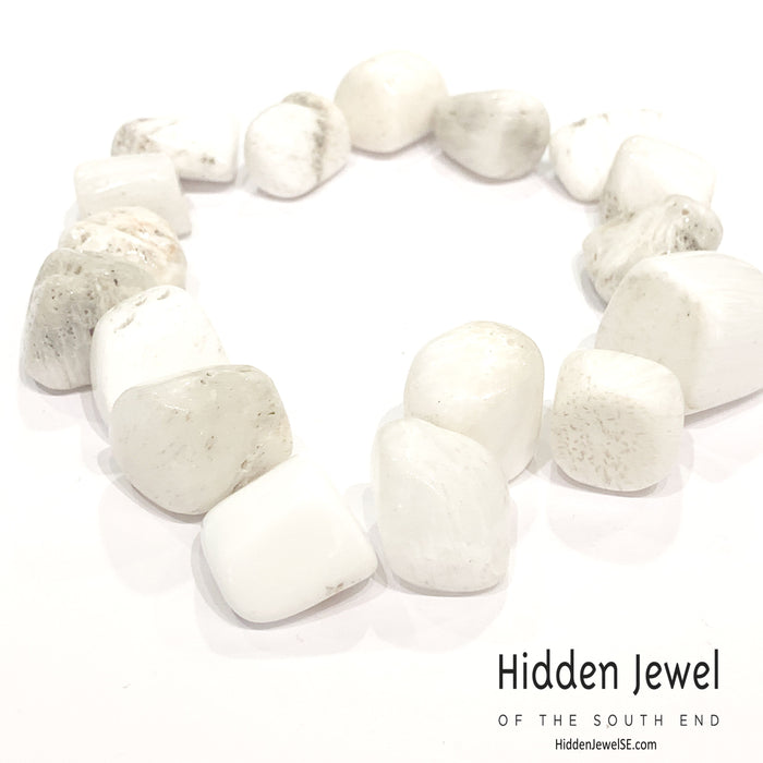 Scolecite  tumbled gemstone