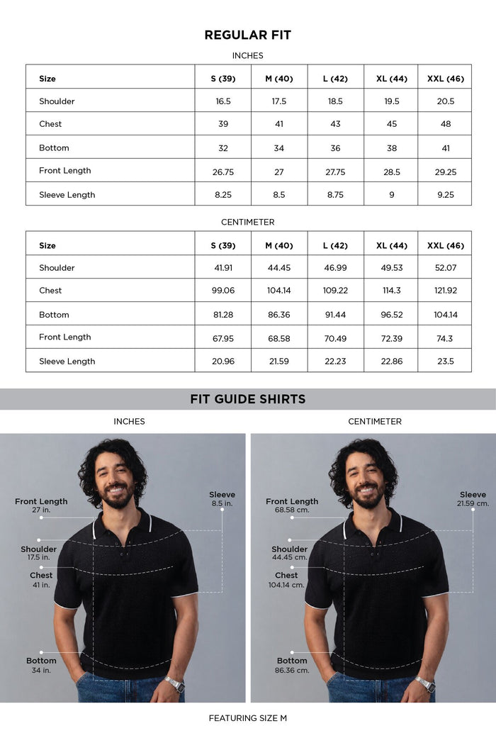 Script 100% Cotton Polo Tshirt