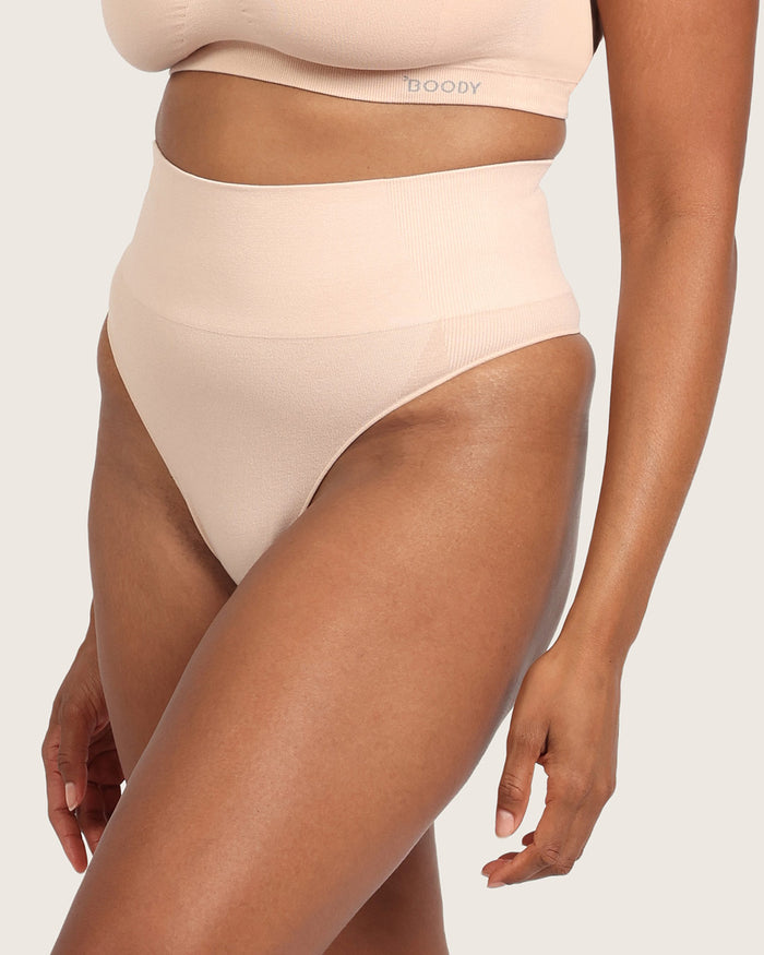 Shaper High Waist G-String - Shell