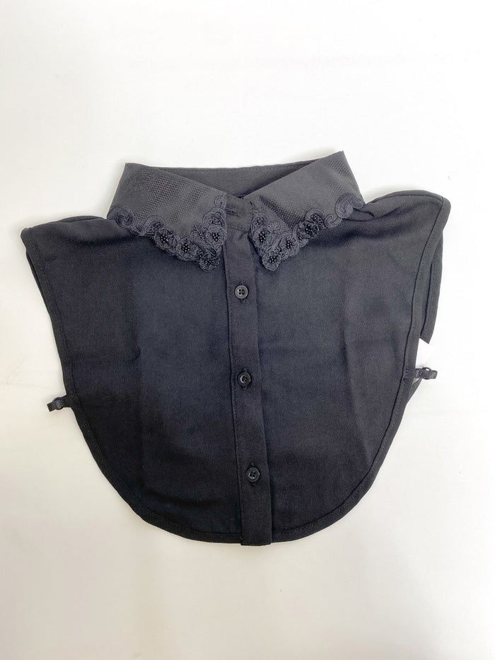 Shirt Collar In Black Lace - Macoma Boutique310 Accessories/Jewelry