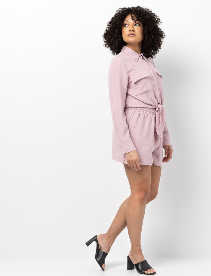 Short à taille élastique