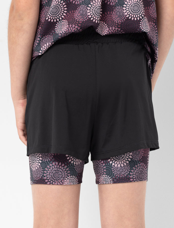 Short de sport avec legging intégré