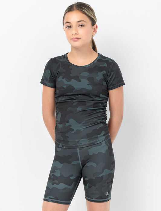 Short imprimé pour fille
