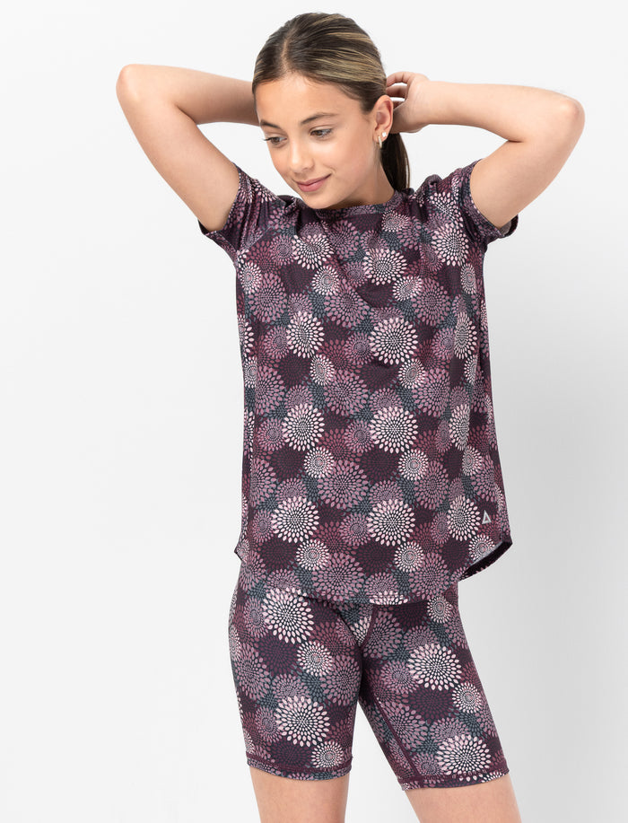 Short imprimé pour fille