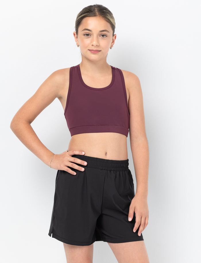 Short uni pour fille