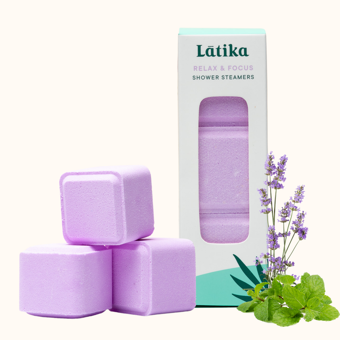 Shower Steamers - Relax & Focus Lavender Essential Oil
