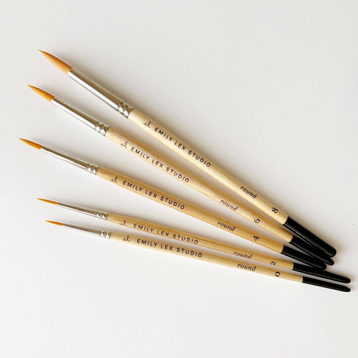 Single Watercolor Paintbrush