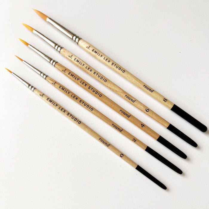 Single Watercolor Paintbrush