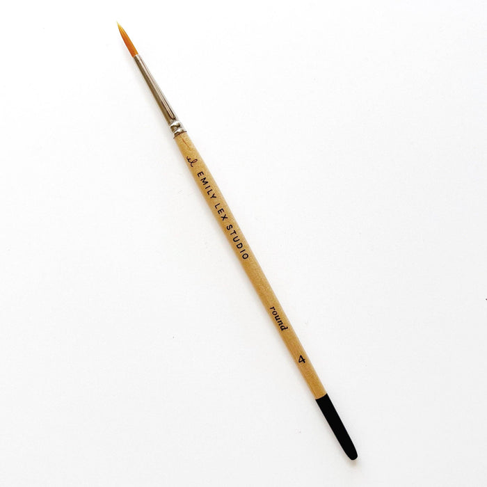 Single Watercolor Paintbrush