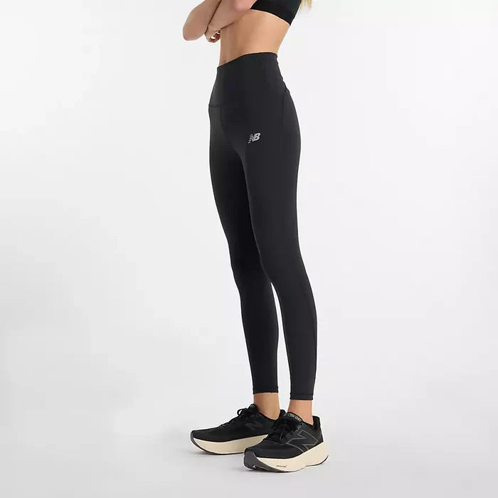 New Balance  Sleek High Rise Legging 25" Women's - Black