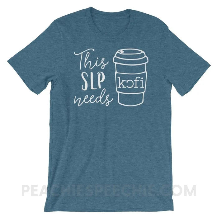 Heather Deep Teal / S