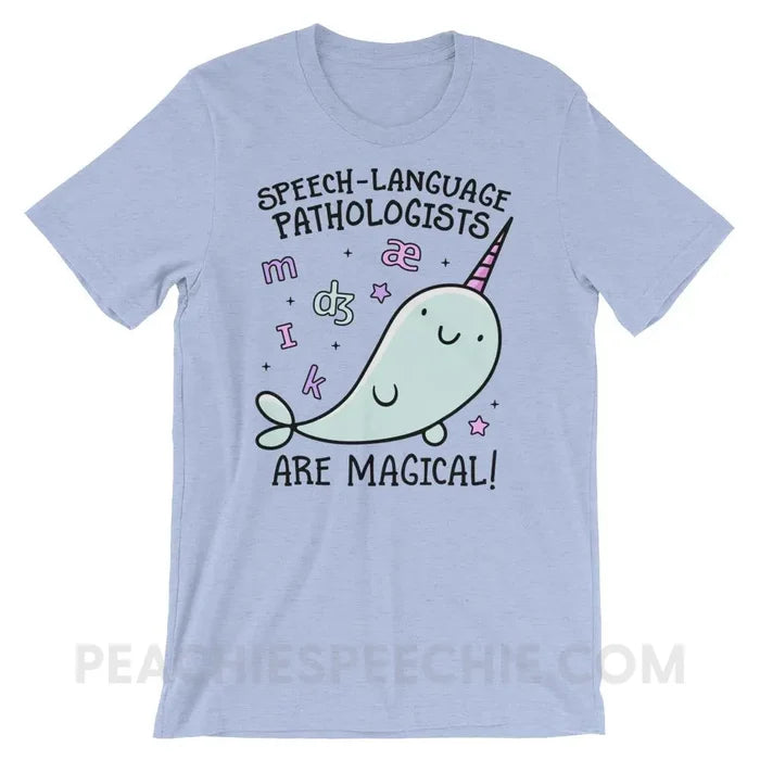 SLPs Are Magical Premium Soft Tee - T-Shirts & Tops peachiespeechie.com