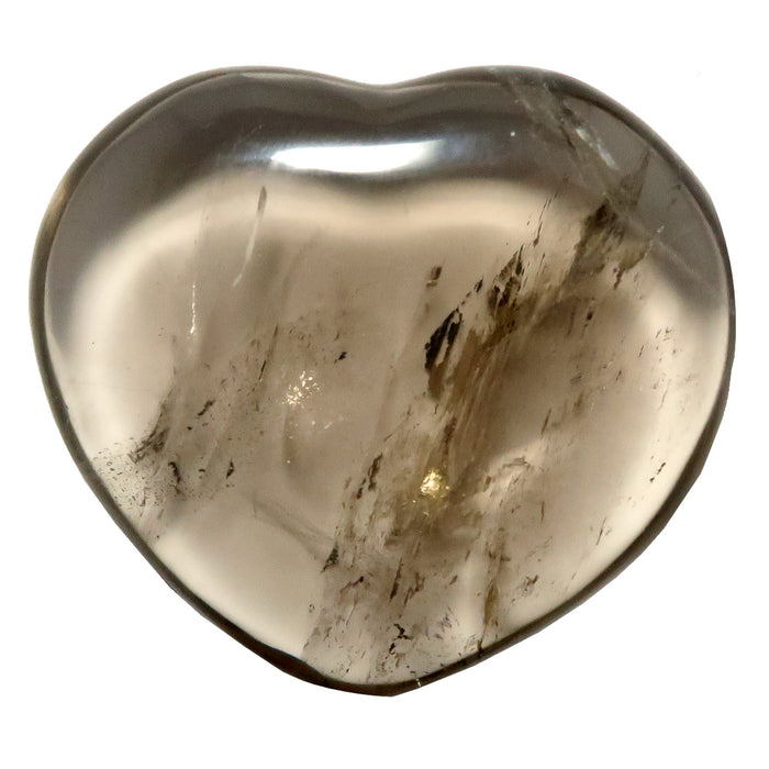 smoky quartz heart