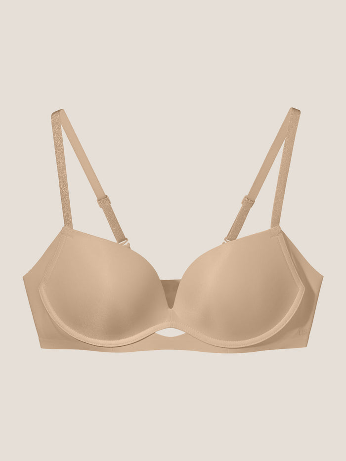 Smoothing Seamless Push-Up Wireless Bra