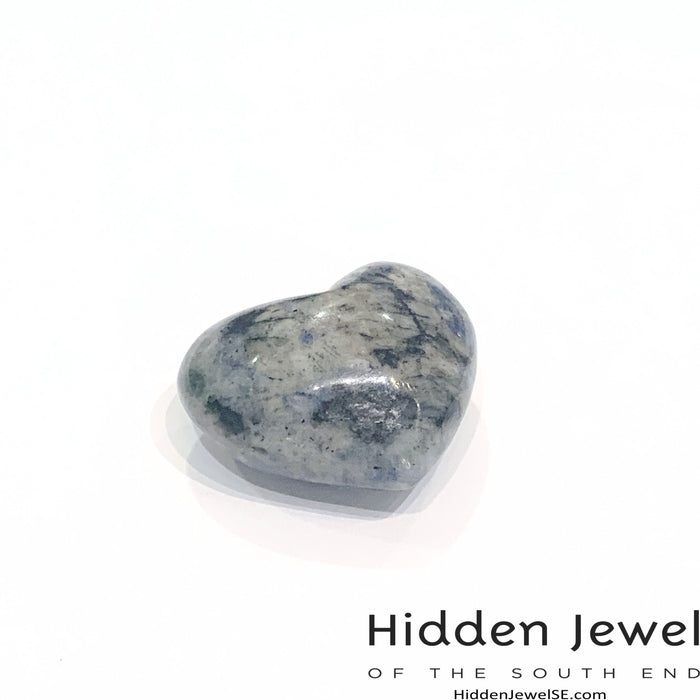 Sodalite  gemstone Heart Carving / Shape