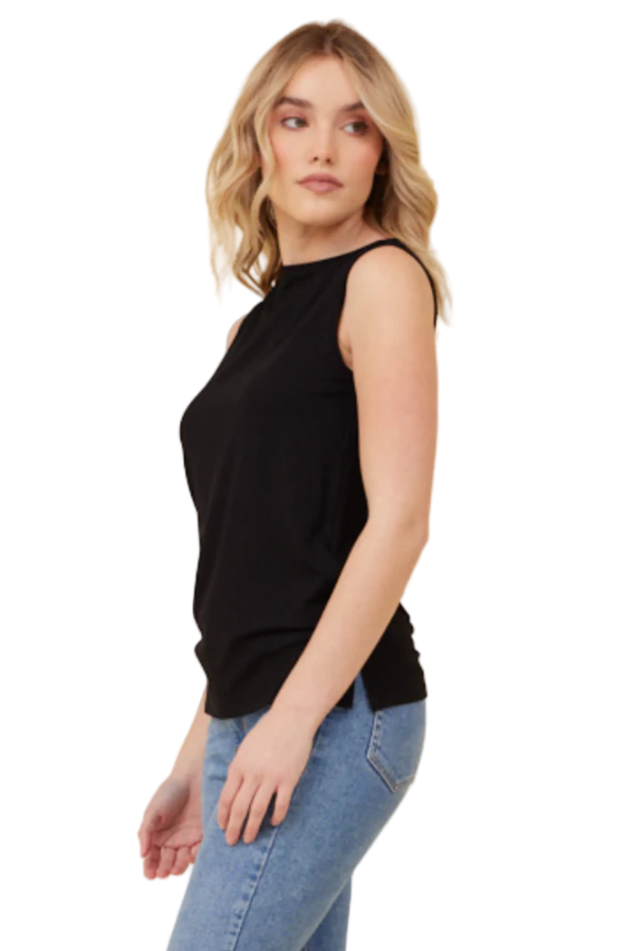 Soft Touch Semi-Relaxed Boatneck Tank