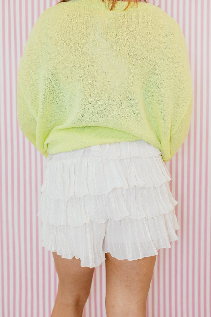 Soft & Whimsy Ruffle Skort - Macoma Boutique180 Shorts