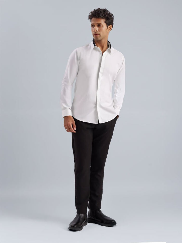 Soirée Cotton Satin Shirt