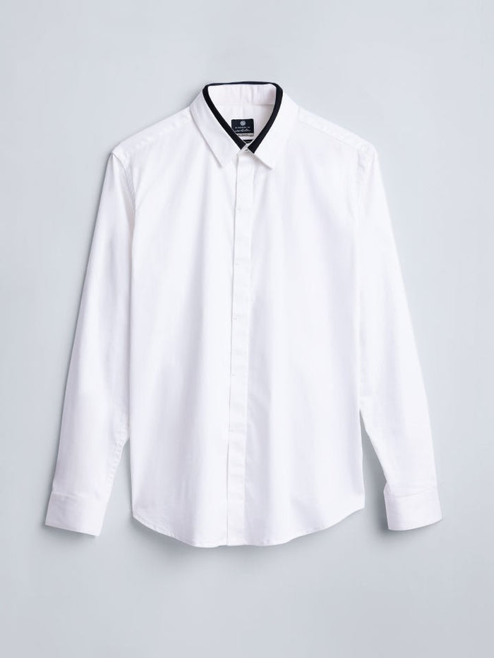 Soirée Cotton Satin Shirt