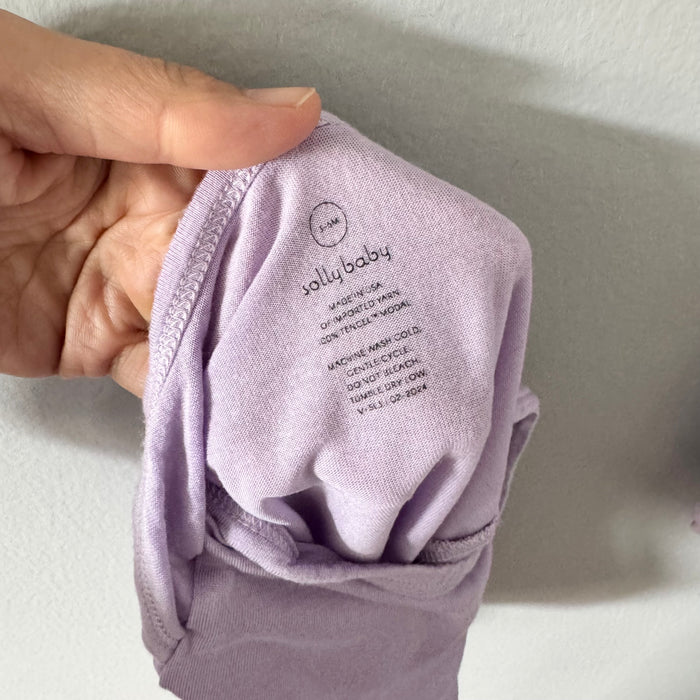 Solly baby / Lavender sleep 3pc set / 3-6M
