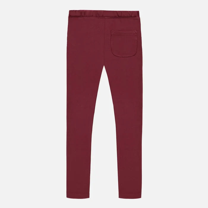 Souris Mini Red Legging with Pocket in Soft Jersey - Child