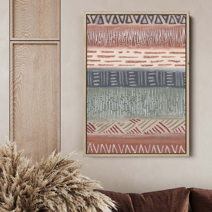 8"x10" / Canvas / Natural Wood