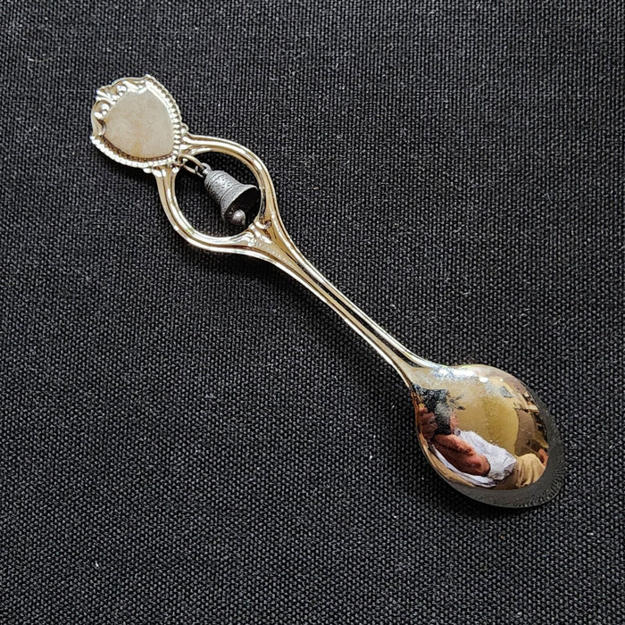 Spanish Mission San Luis Rey Collectible Travel Souvenir Spoon 4.5" Bell Dangler