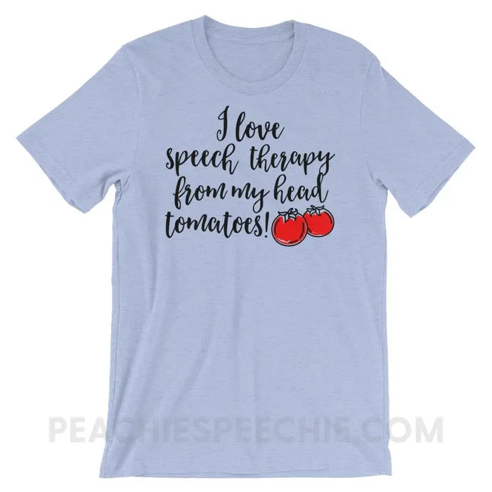 Speech Tomatoes Premium Soft Tee - T-Shirts & Tops peachiespeechie.com