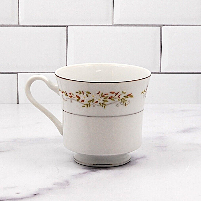 Springtime Saucer & Cup for Tea or Coffee Mug Ceramic International Silver
