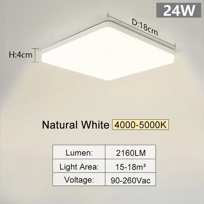 24W Natural White