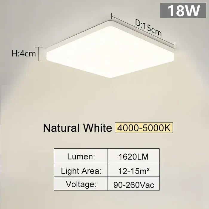 18W Natural White
