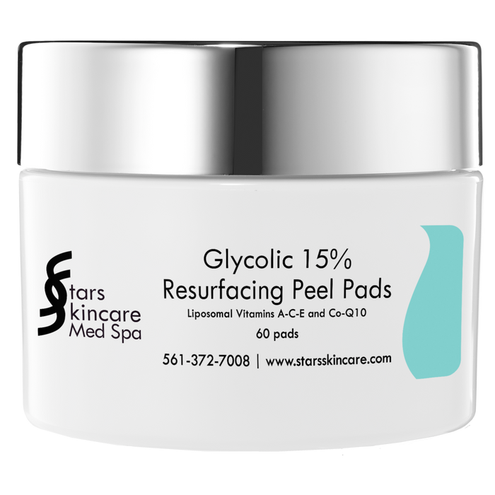 Glycolic 15% Resurfacing Peel Pads
