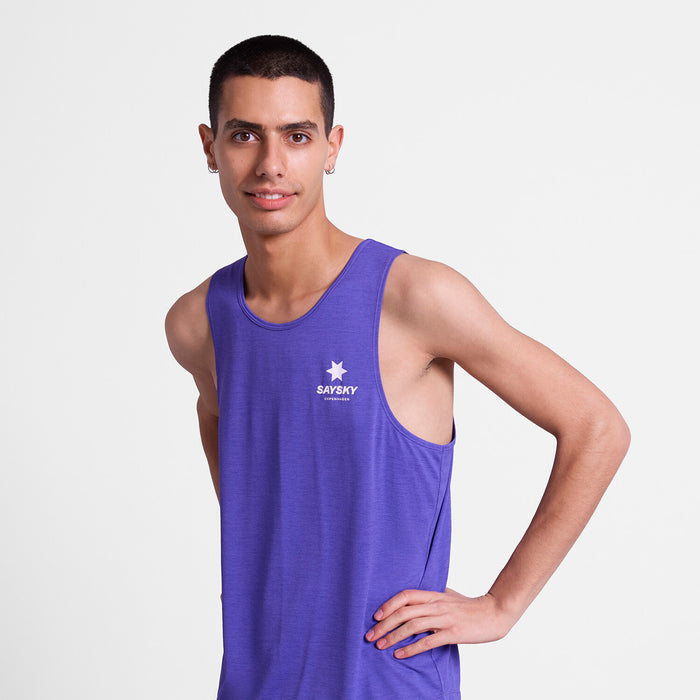 Saysky Statement Combat Pro Singlet Purple 7012 SM30020