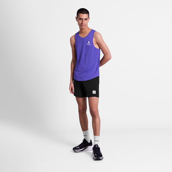 Saysky Statement Combat Pro Singlet Purple 7012 SM30020
