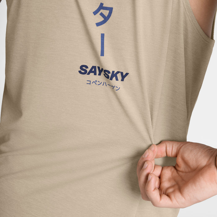 Saysky Statement Combat Pro Singlet Sand 8001 SM30024