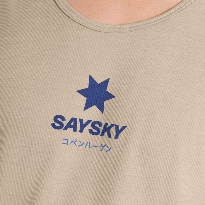 Saysky Statement Combat Pro Singlet Sand 8001 SM30024
