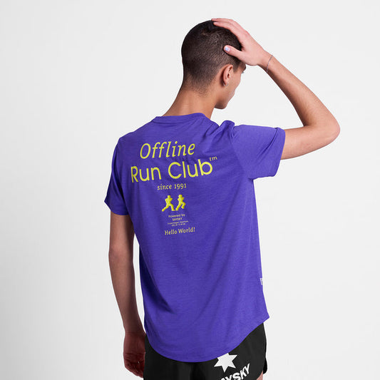 Saysky Statement Combat Pro T-Shirt Purple 703 SM25022