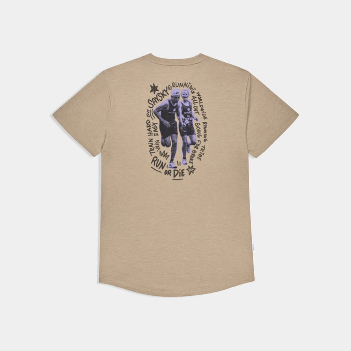 Saysky Statement Combat Pro T-Shirt Sand 8001 SM25039