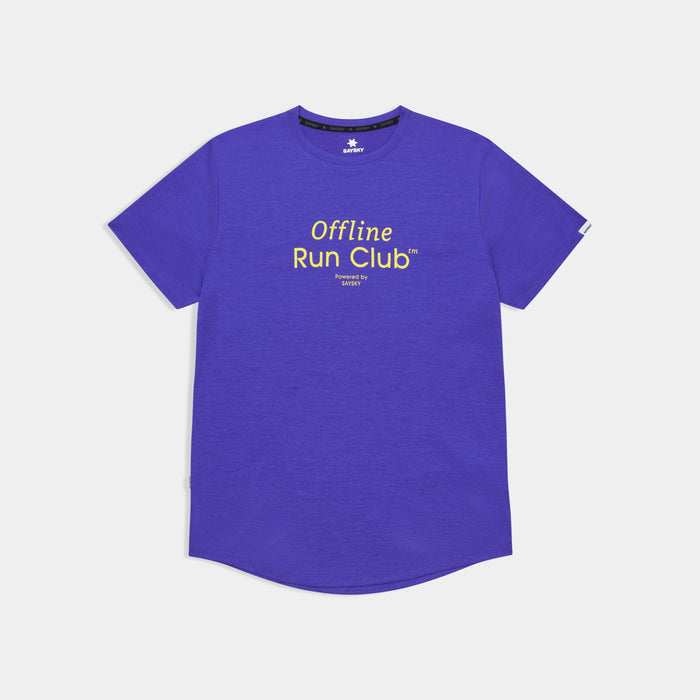 Saysky Statement Combat Pro T-Shirt Purple 703 SM25022