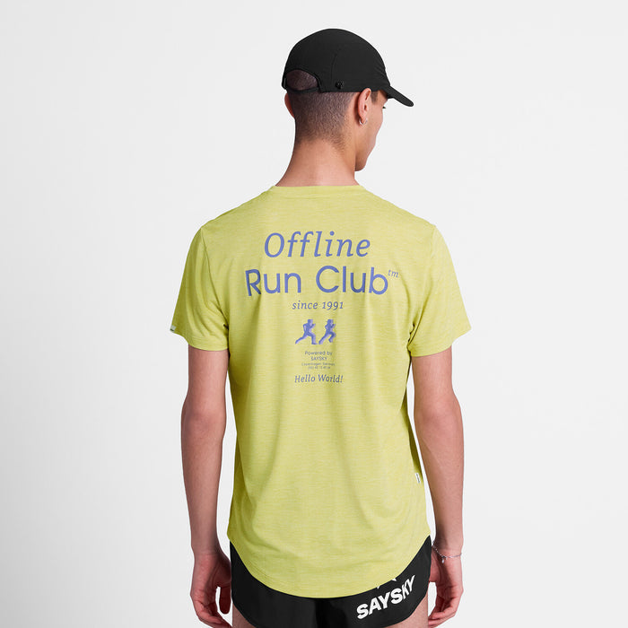 Saysky Statement Combat Pro T-Shirt Yellow 4009 SM25022