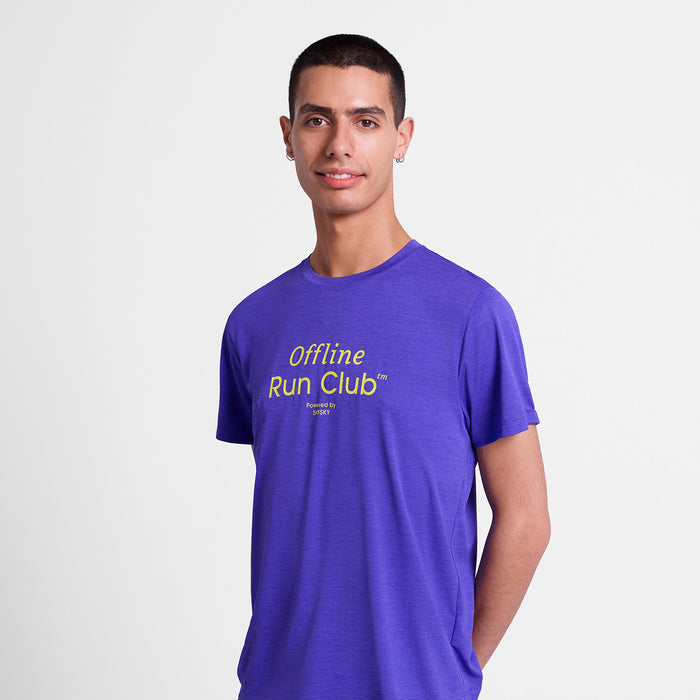 Saysky Statement Combat Pro T-Shirt Purple 703 SM25022
