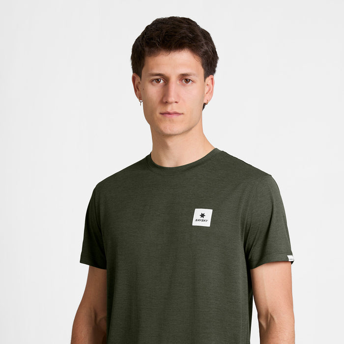 Saysky Statement Combat Pro T-Shirt Green 301 SM25039