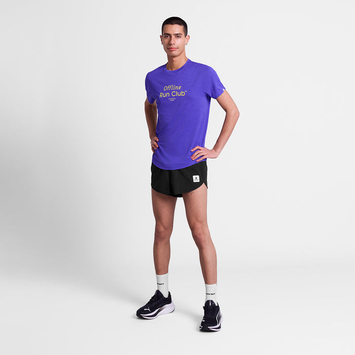 Saysky Statement Combat Pro T-Shirt Purple 703 SM25022
