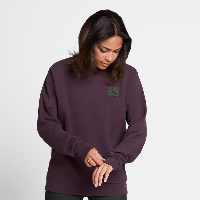 Saysky Statement Everyday Crewneck Purple 708 ZW60001