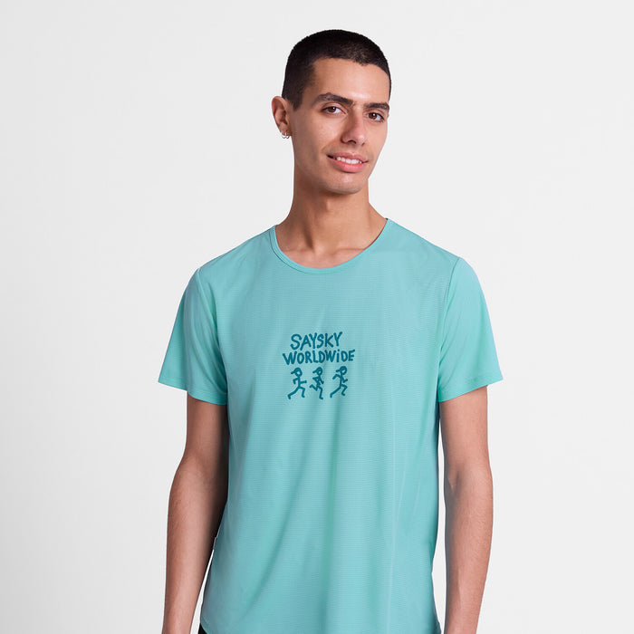 Saysky Statement Flow T-shirt Blue 228 SM25027